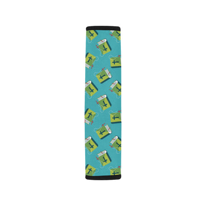 Bible Pattern Print Design 01 Car Seat Belt Cover