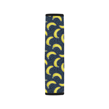 Banana Pattern Print Design BA09 Car Seat Belt Cover
