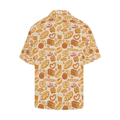 Bread Pattern Print Design 01 Men's Hawaiian Shirt