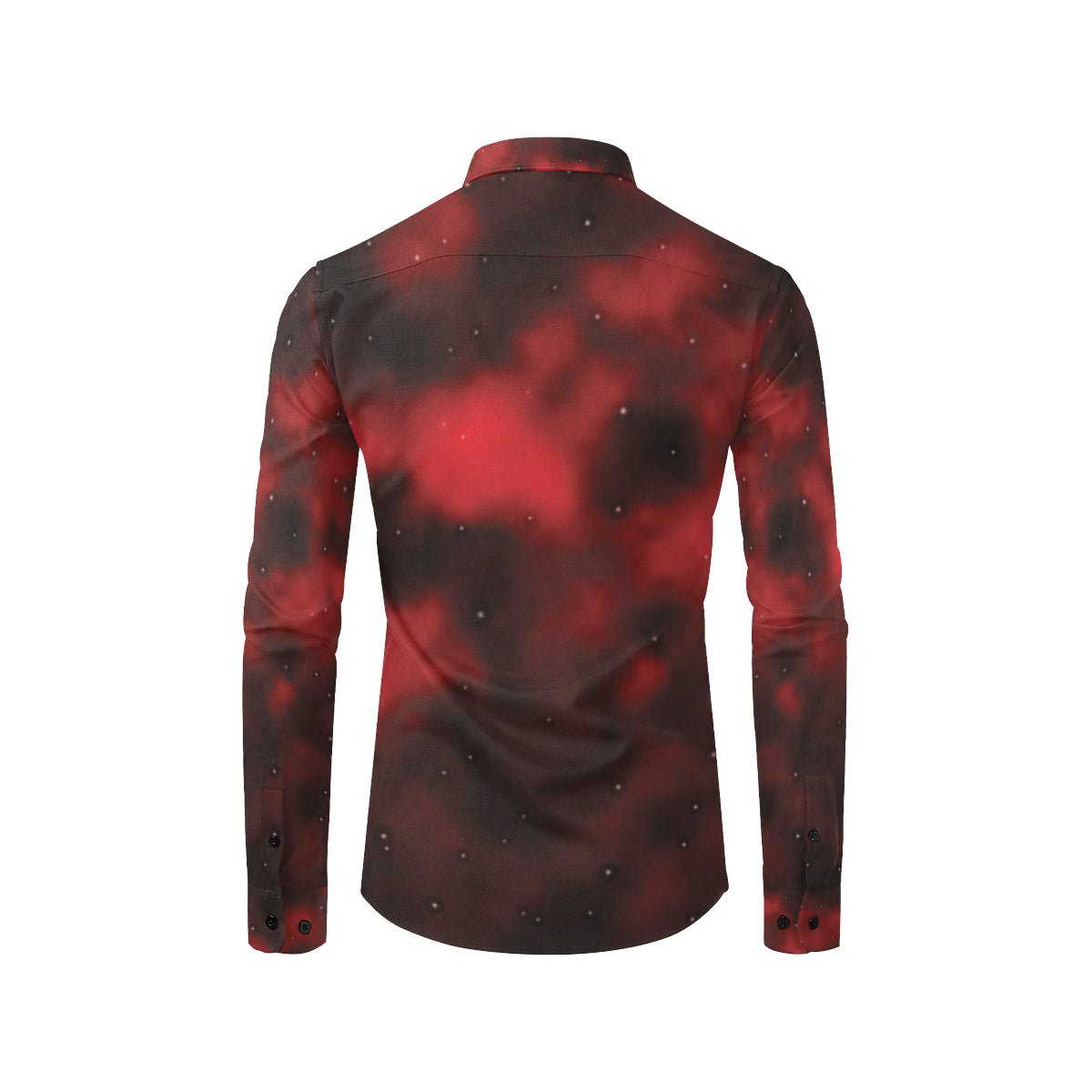 Nebula Pattern Print Design A03 Men's Long Sleeve Shirt