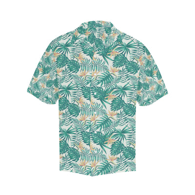 Bird Of Paradise Pattern Print Design 05 Men's Hawaiian Shirt