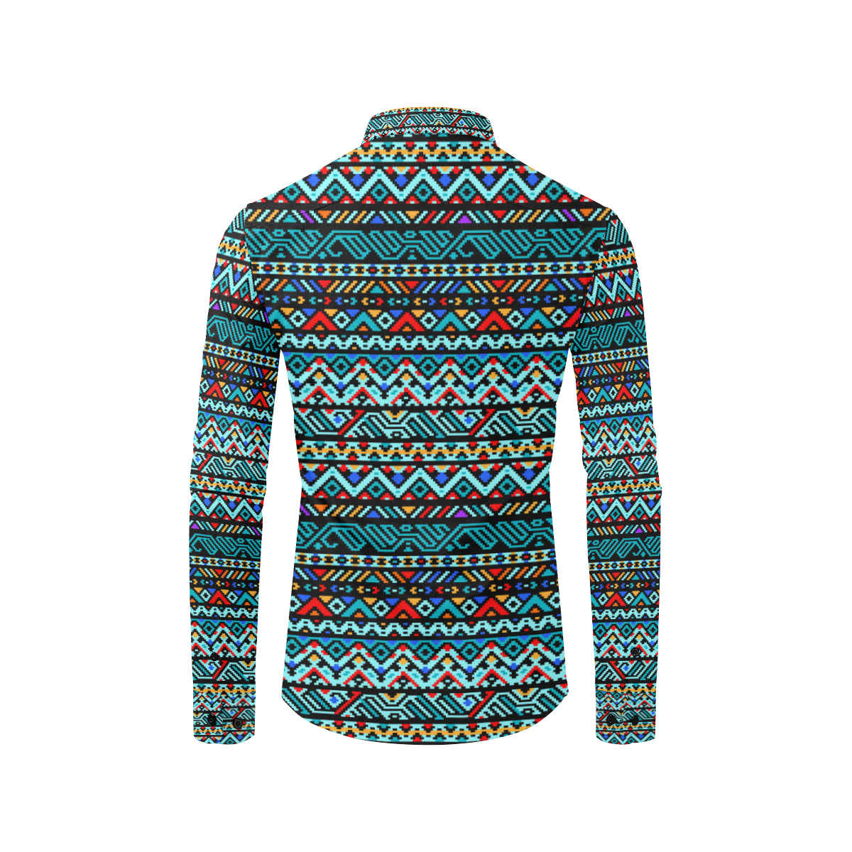 Southwestern Style Men's Long Sleeve Shirt