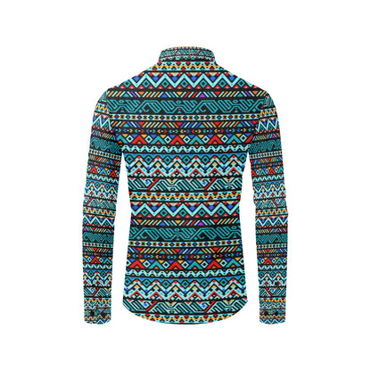 Southwestern Style Men's Long Sleeve Shirt
