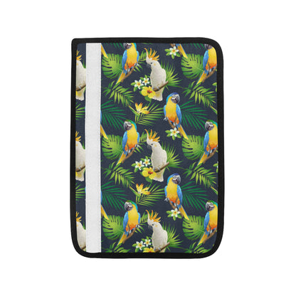 Parrot Pattern Print Design A03 Car Seat Belt Cover