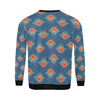 lotus Boho Pattern Print Design LO07 Men Long Sleeve Sweatshirt