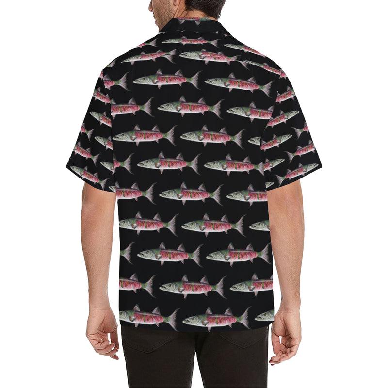 Barracuda Pattern Print Design 02 Men's Hawaiian Shirt