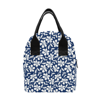Hibiscus Pattern Print Design HB031 Insulated Lunch Bag