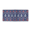 Anchor Pattern Print Design 07 Men's ID Card Wallet