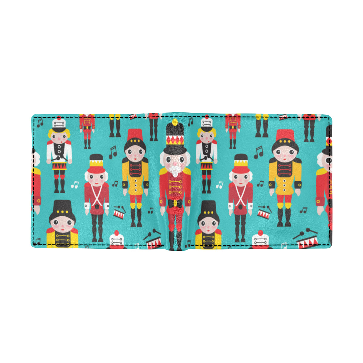 Nutcracker Pattern Print Design A03 Men's ID Card Wallet