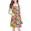 80s Pattern Print Design 1 Apron with Pocket