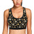 Steampunk Dragonfly Design Themed Print Sports Bra