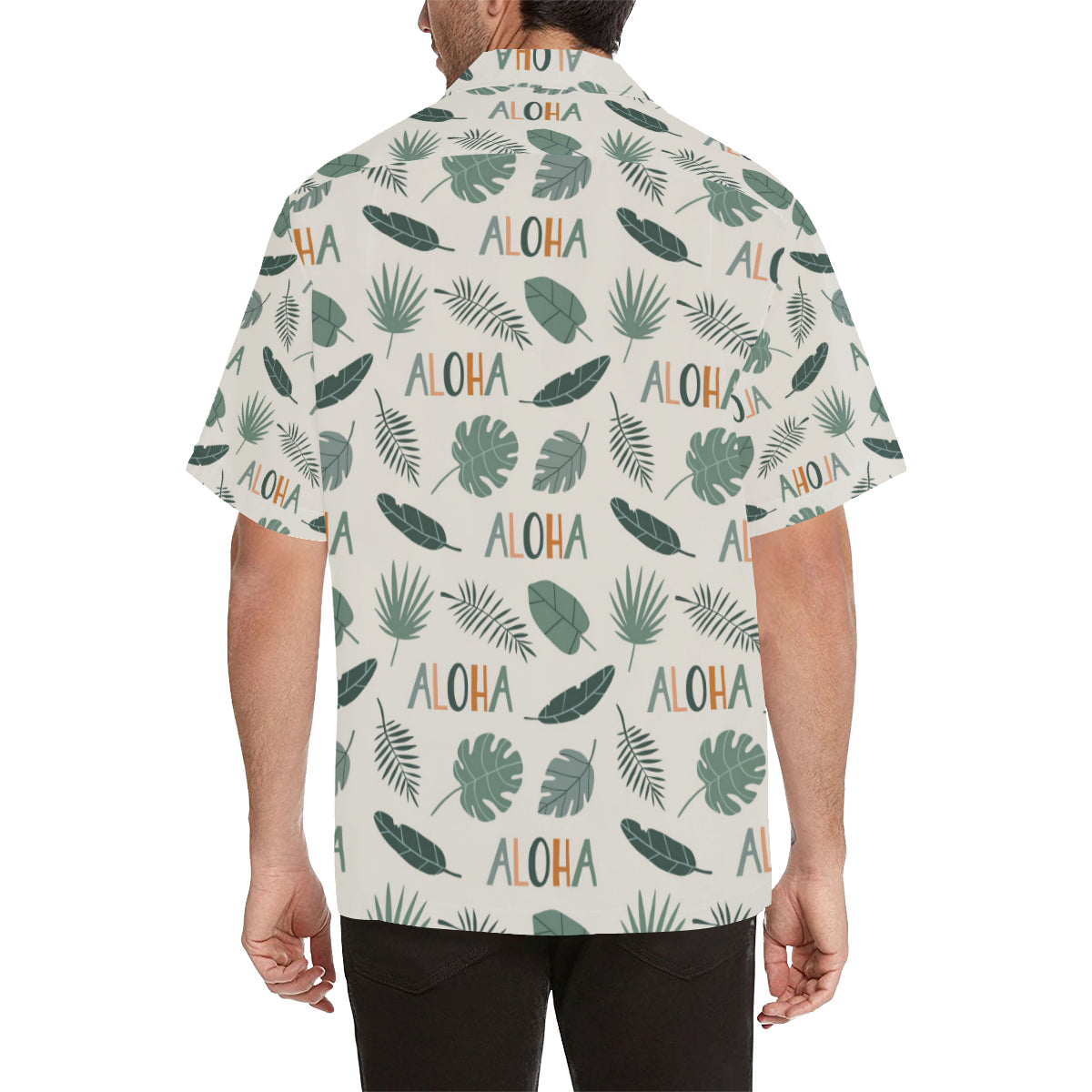 Aloha Hawaii Pattern Print Design 05 Men's Hawaiian Shirt