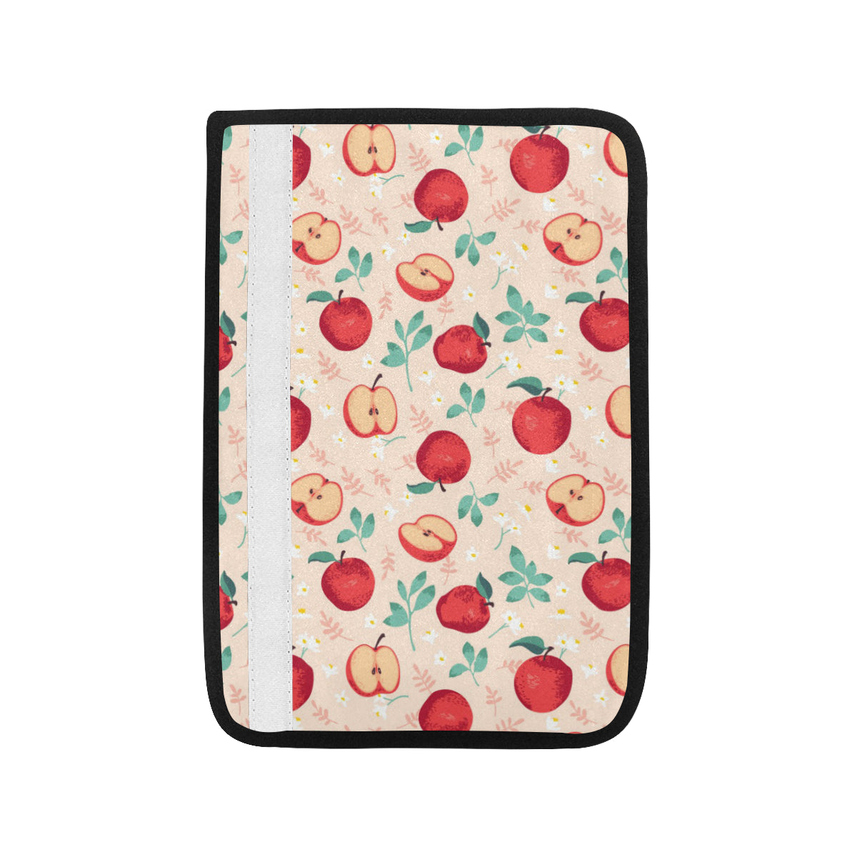 Apple Pattern Print Design AP06 Car Seat Belt Cover