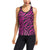 Pink Zebra Women's Racerback Tank Top