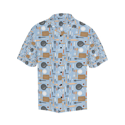 Cooking Kitchen Tools Pattern Print Design 02 Men's Hawaiian Shirt