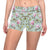 Magnolia Pattern Print Design MAG04 Yoga Shorts