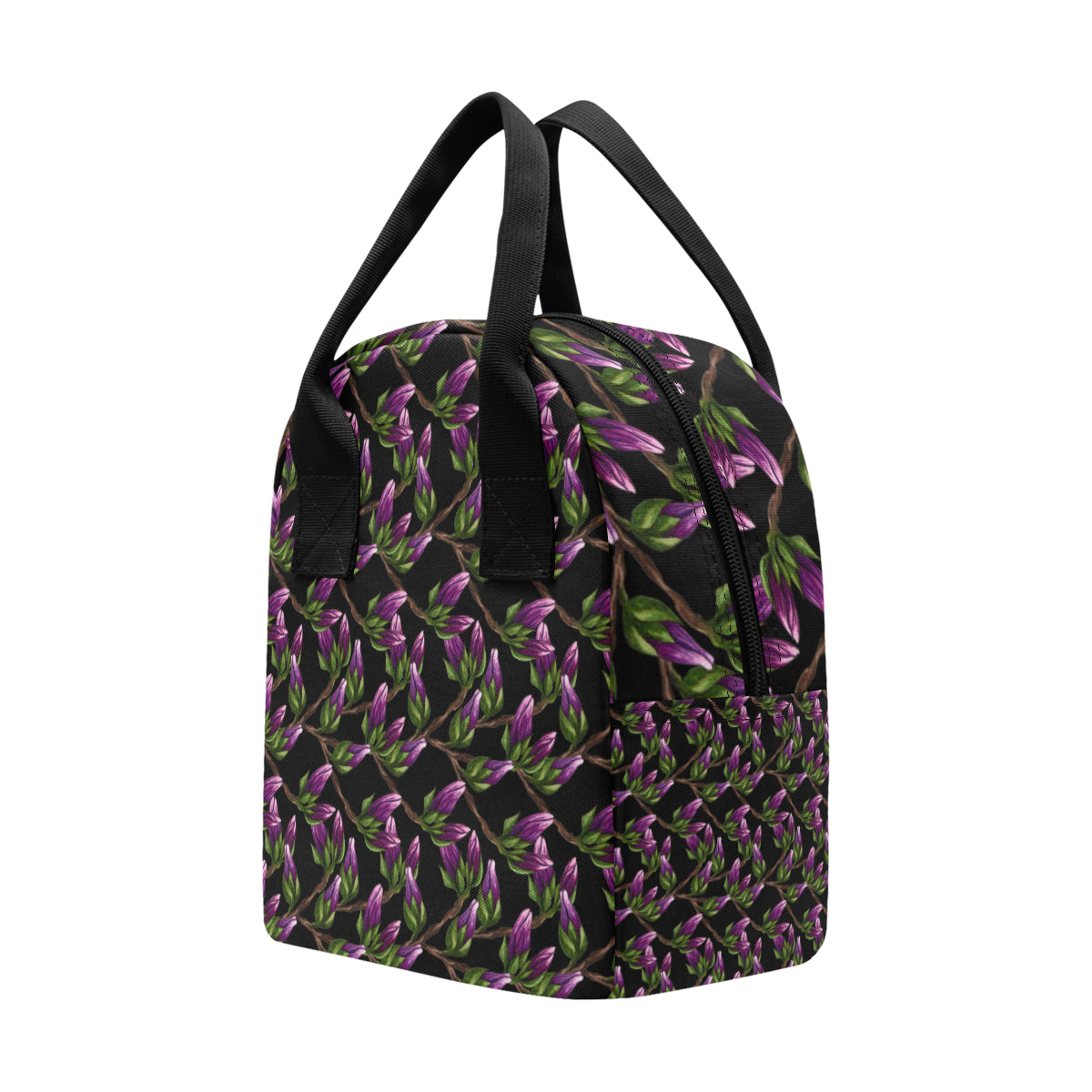 Magnolia Pattern Print Design MAG010 Insulated Lunch Bag