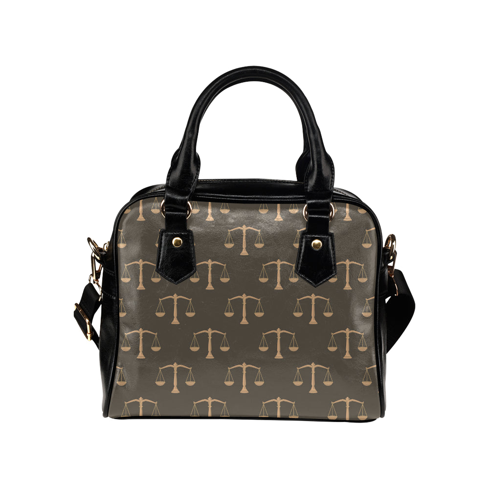 Libra Pattern Print Design 01 Shoulder Handbag