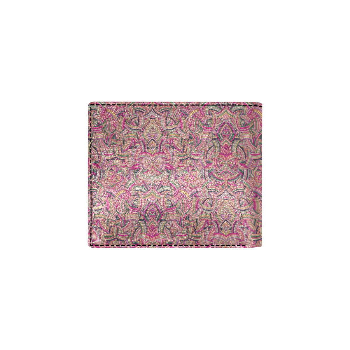 Celtic Pattern Print Design 04 Men's ID Card Wallet