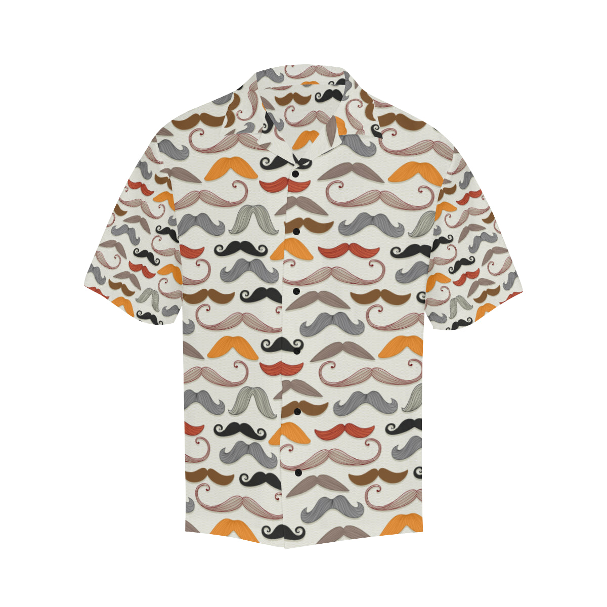 Mustache Pattern Print Design A02 Men's Hawaiian Shirt