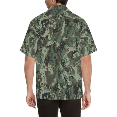 Camouflage Pattern Print Design 06 Men's Hawaiian Shirt