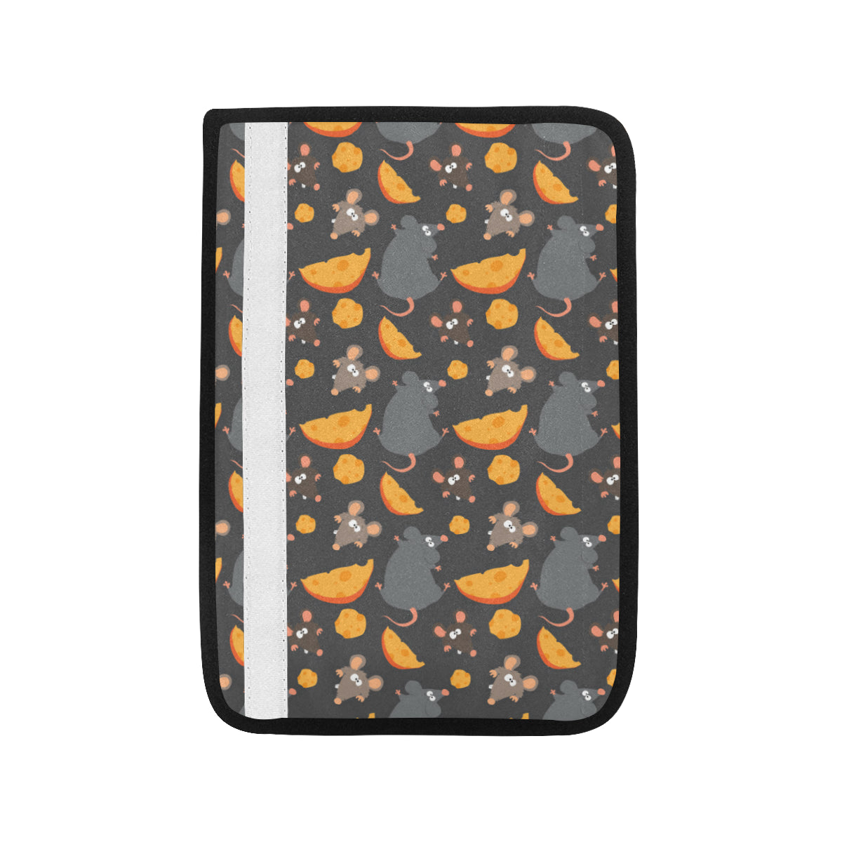 Rat Pattern Print Design 04 Car Seat Belt Cover