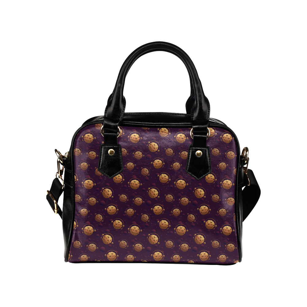 Cookie Pattern Print Design 03 Shoulder Handbag