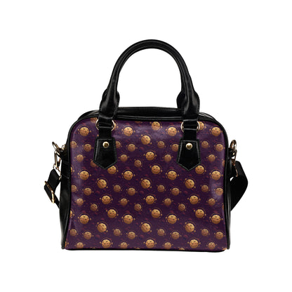 Cookie Pattern Print Design 03 Shoulder Handbag