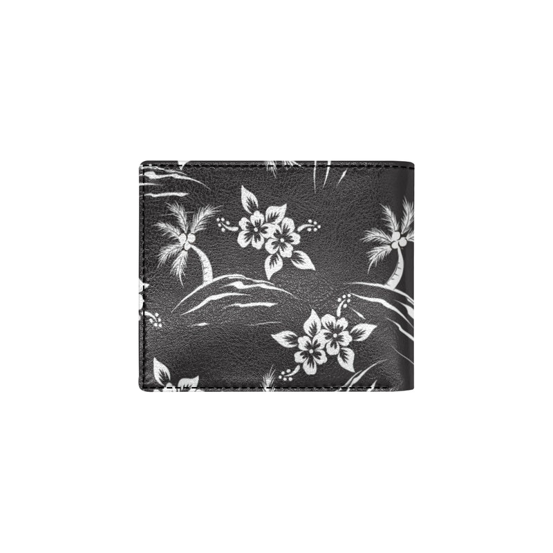 Palm Tree Pattern Print Design PT02 Men's ID Card Wallet