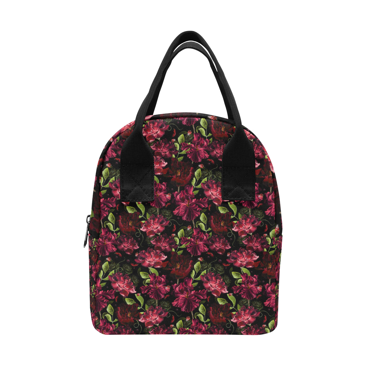 Iris Pattern Print Design IR03 Insulated Lunch Bag