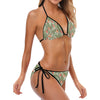 Bird Of Paradise Pattern Print Design BOP08 Bikini