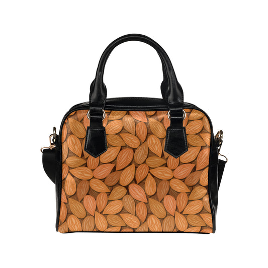 Almond Pattern Print Design 01 Shoulder Handbag