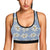 Lotus Pattern Print Design 04 Sports Bra