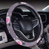 Chihuahua Happy Pattern Steering Wheel Cover with Elastic Edge