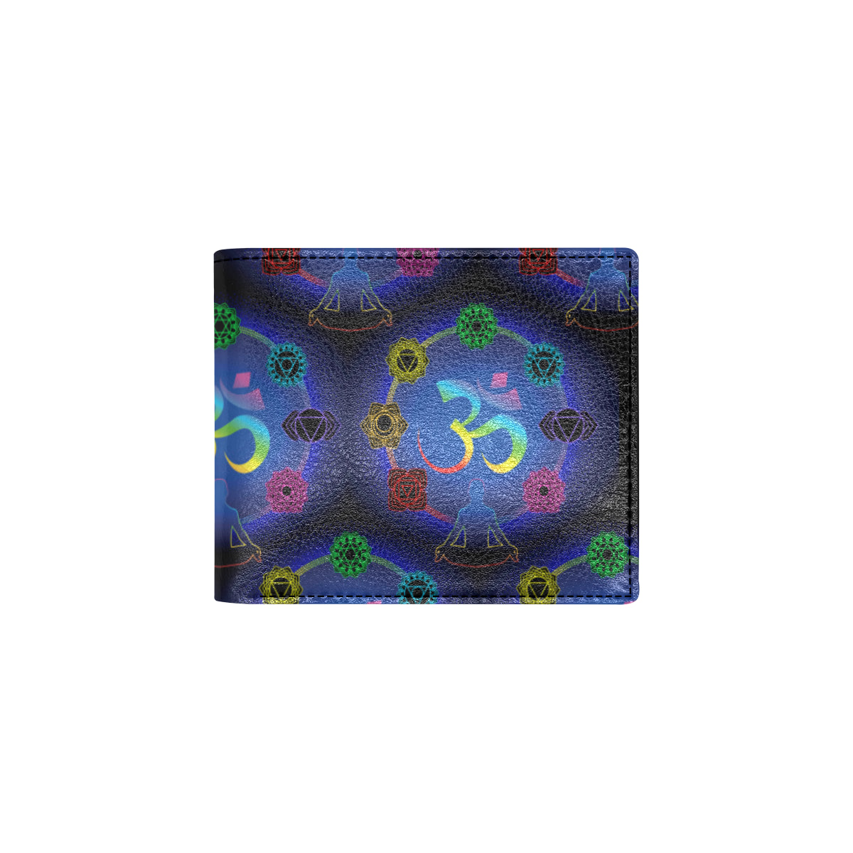 Chakra Zen Yoga OM Men's ID Card Wallet