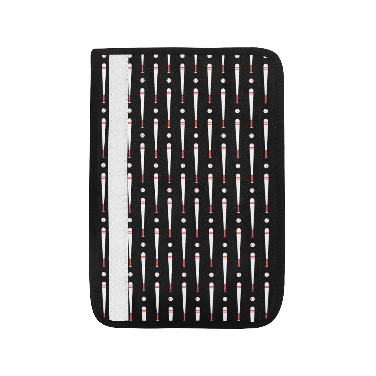 Baseball Pattern Print Design 03 Car Seat Belt Cover