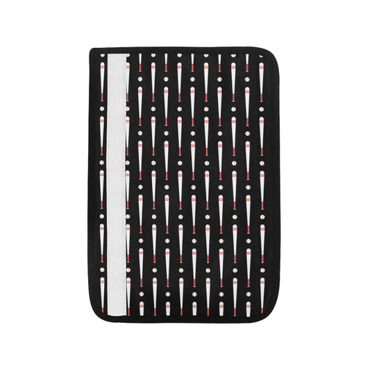 Baseball Pattern Print Design 03 Car Seat Belt Cover