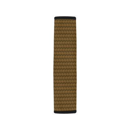 Cable Knit Pattern Print Design 02 Car Seat Belt Cover
