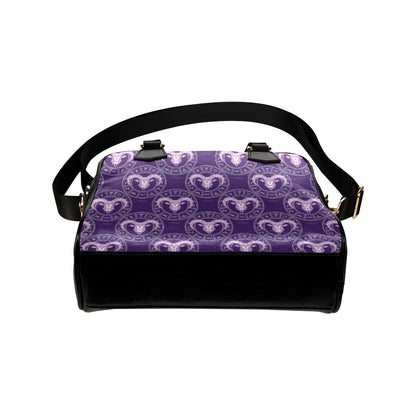 Aries Zodiac Pattern Print Design 02 Shoulder Handbag