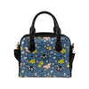 Monarch Butterfly Pattern Print Design 02 Shoulder Handbag