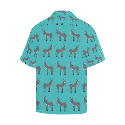 Donkey Pattern Print Design 01 Men's Hawaiian Shirt