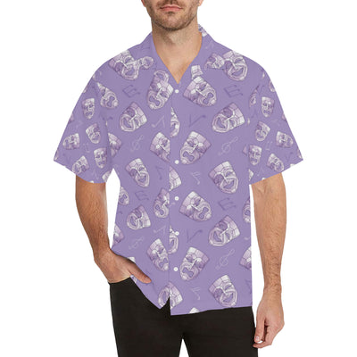 Acting Mask Pattern Print Design 05 Men's Hawaiian Shirt