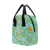 Bird Of Paradise Pattern Print Design BOP04 Insulated Lunch Bag