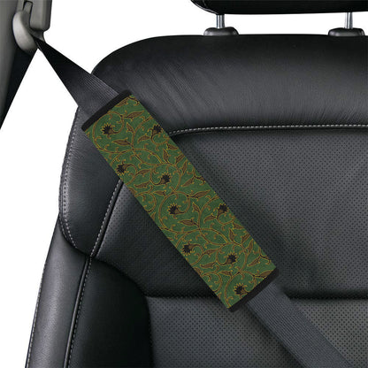 Brocade Pattern Print Design 02 Car Seat Belt Cover