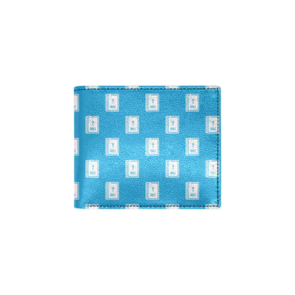 Bible Pattern Print Design 02 Men's ID Card Wallet