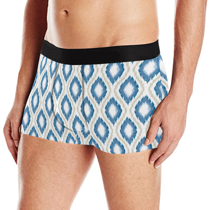Ikat Pattern Print Design 02 Men's Boxer Briefs