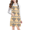 Native American Eagle Pattern Apron with Pocket