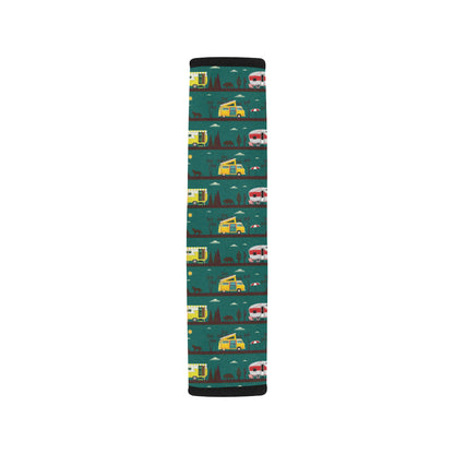 Camper Pattern Print Design 05 Car Seat Belt Cover