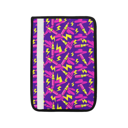 Lipstick Pattern Print Design LT04 Car Seat Belt Cover