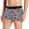 Donkey Red Elephant Pattern Print Design 03 Men's Boxer Briefs